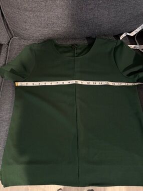 Ann Taylor Emerald Green Shift Blouse